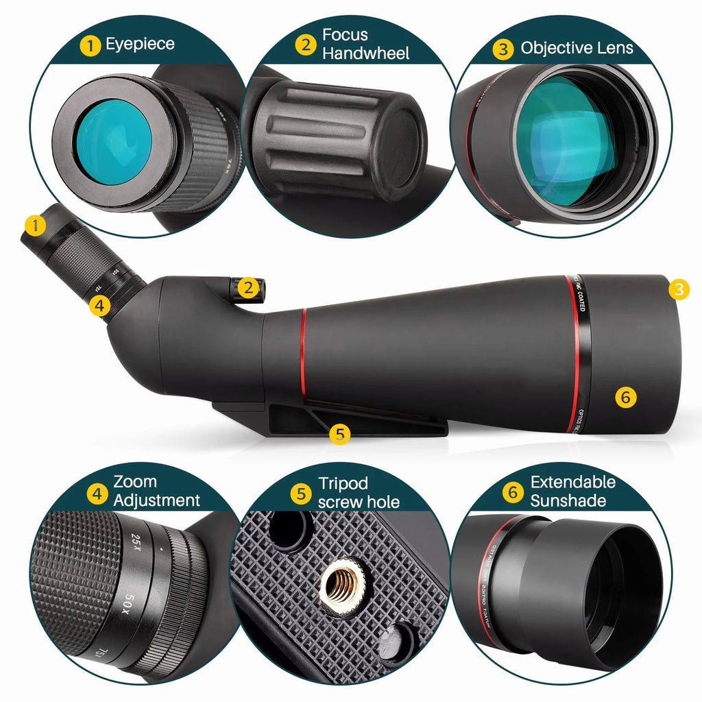 25-75x100 Spotting Scope